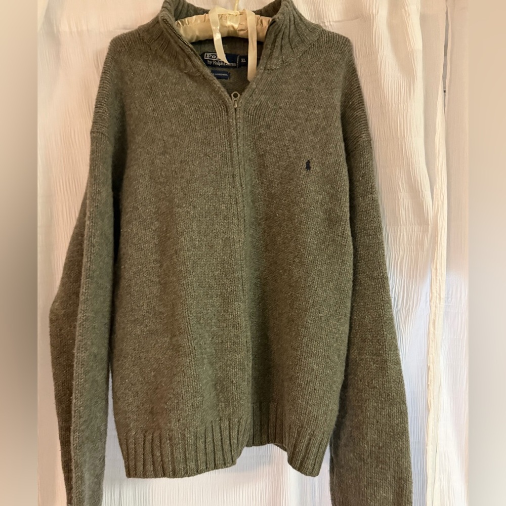 Ralph Lauren Polo Olive Green Sweater